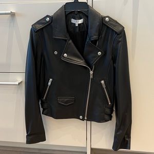 IRO ‘Ashville’ Lambskin Leather Moto Jacket